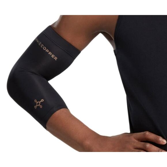 Tommie Copper Recovery Vitality Elbow Sleeve, Black, Size Medium, NWT - Picture 1 of 3
